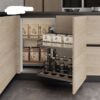 Soft-closing Magic Corner (for both left & rgith handed door )
