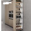 Soft-closing Tall Unit Basket 6 layers