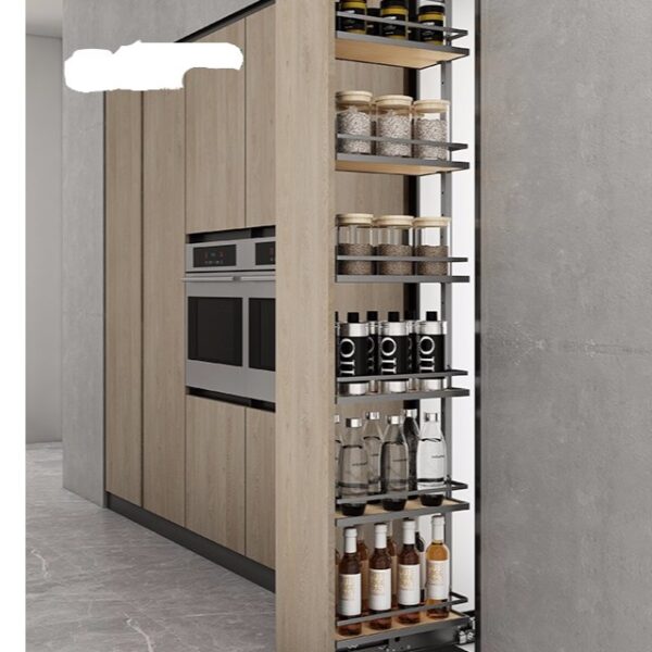 Soft-closing Tall Unit Basket 6 layers