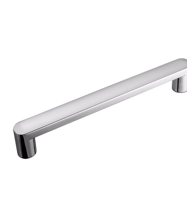 Steel square tube round foot handle