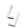 L Type aluminum end cap