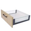 Quo Type Glass drawer side（128mm）